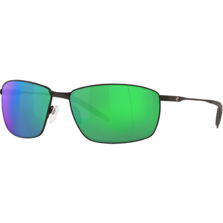 Costa Del Mar Turret Polarized 600903 63 Solbriller Mænd Black - Matte Black - 63mm