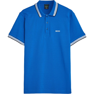 BOSS Green Herren Polo-Shirt blau