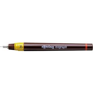 Rotring rOtring Isograph Teknisk Tegning Pen | 0,35 mm | Genopfyldelig fineliner pen