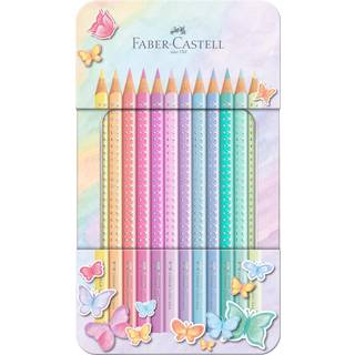 Faber-Castell farveblyanter 12 stk. - sparkle pastel