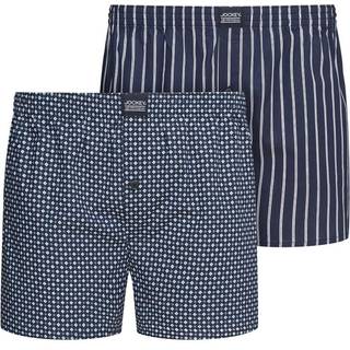 Jockey 2-pak Woven Boxer Shorts - Navy-2 - Large