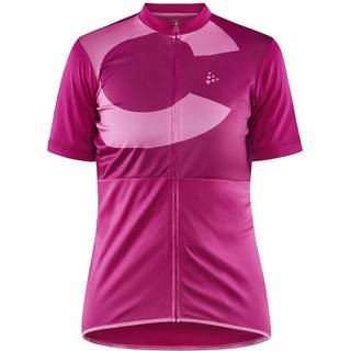 Craft Endur Logo Jersey Til Kvinder Pink - Størrelse Small