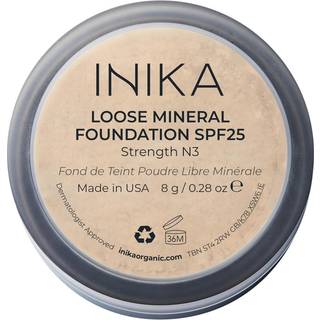Inika Organic Loose Mineral Foundation SPF 25 Strength