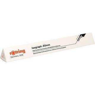 Rotring rOtring Isograph Teknisk Tegning Pen | 0,50 mm | Genopfyldelig fineliner pen