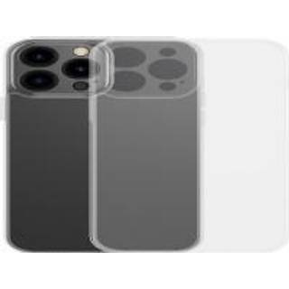 Baseus Frosted Case for iPhone 13 Pro (transparent) + tempered glass
