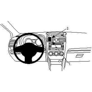 Subaru Forester 13-15/Honda Impreza/XV 12-15, Centrerad