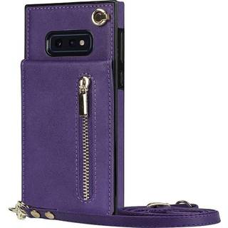 Zipper halskæde etui Samsung Galaxy S10e - Lilla