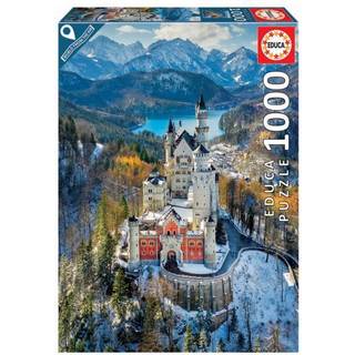 Educa Neuschwanstein Castle - World From The Air (1000)