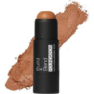 Palladio Build + Blend Foundation Stick Contour Stick til Face Professional Makeup for Perfect Look 025 Ounce (kanel)