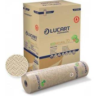 EcoNatural lejepapir med 190 ark a 37x59 cm natur