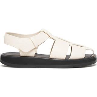 The Row Fisherman leather sandals - white - EU 38.5