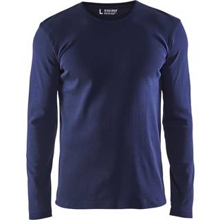 Blåkläder 3314 T-shirt lang ærme / T-shirt lang ærme - S - Marineblå