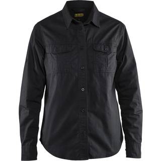 Blåkläder 3208 Dame Twill Skjorte / Dame Twill Skjorte - 2XL - Sort