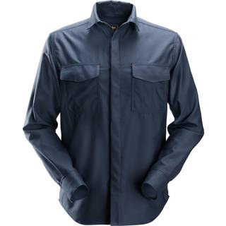 Snickers 8561 protecwork, langærmet skjorte navy XL