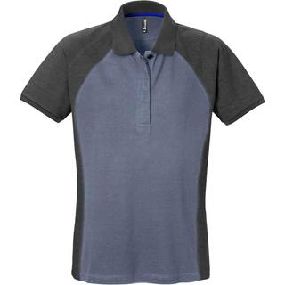 Fristads 129477 Acode-poloshirt dame 7651 PIQ Grå/Mørkegrå S
