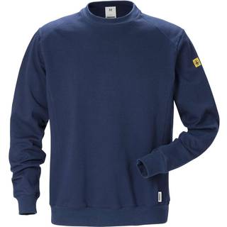 Fristads 125037 ESD Sweatshirt 7083 / Arbejdstrøje Mørk Marine S