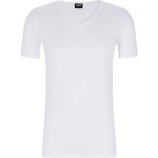 BOSS Black Herren T-Shirts weiß Baumwolle & Mix unifarben