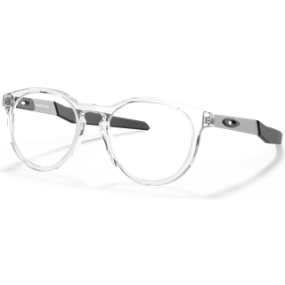 Oakley Børn OY8014 ROUND OUT 801404 Optiske stel O_matter Sort Transparent Rund Normal