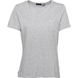 Superdry T-shirt i økologisk bomuld med V-hals og lomme