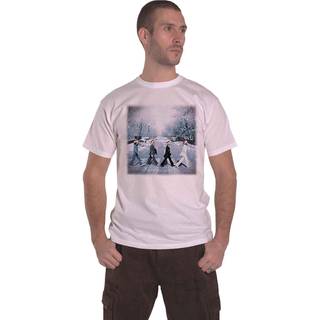 The Beatles Skjorte Abbey Christmas Unisex Black S