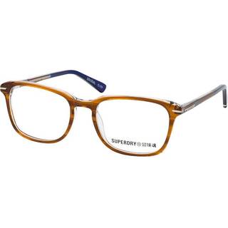 Superdry SDO STROBE 101 52 Briller Mænd Brun - Brown Striped - 52mm