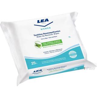 LEA Make Up Remover Wipes Aloe Vera, Normal to Combination Skin, 25 stk.