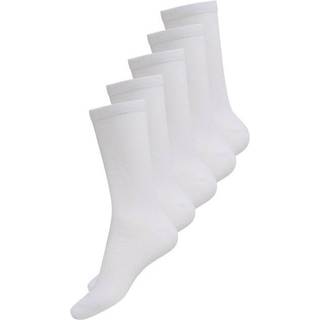 Norvig 5-Pack strømper, hvid, Størrelse: 36-40, Dame