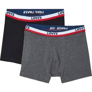 Levi's Levi's Grey Black Boxers 2 Pack
