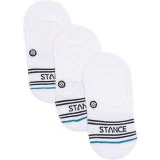 Stance Basic 3 Pack No Show Socks - L - white