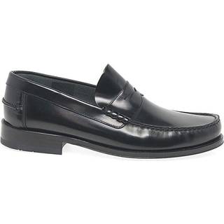 Loake Poleret Læder Okserulle Sort HytteskoEU 43 (UK 9)