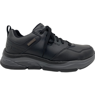 SKECHERS™ Benhago-Hombr relaxed fit 100% waterproof black/gray sneaker Size 46