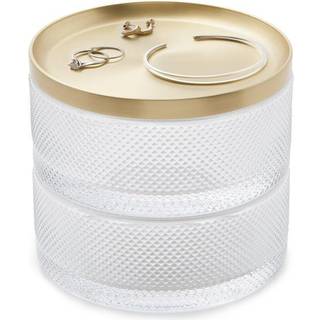 Tesora Box smykkeholder - glas og messing