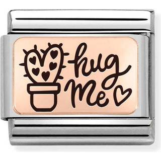 Nomination Hug Me Cactus Charm - Stainless Steel - Rose Gold