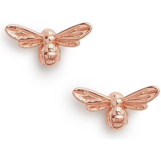 Olivia Burton Lucky Bee Rose Gold Earrings