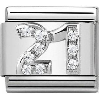 Nomination 21st Birthday Charm - Silver