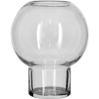Kalt Vase Dia 13 x 15,5 cm Clear