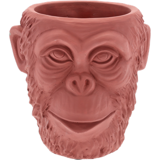 Gorilla Skjuler Dia 19 x 19 cm Rødbrun Cement