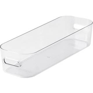 Plastkasser (transparente) - Transparent - 9,5cm x 29cm x 6cm - Cajsa