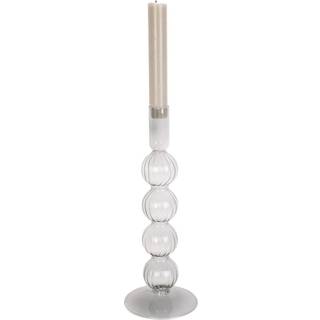 Lysestage Bubbles Mosgrøn H.25 cm