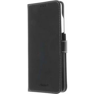 Insmat Exclusive Flip Case pungetui, Samsung Galaxy S22 Ultra 5G, sort