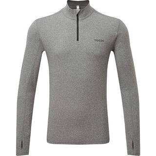 Tog 24 Tog 24 Black Snowdon Thermal Quarter Zip Saga T-Shirt