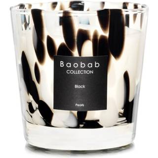 Baobab Collection Pearls Black duftlys 6.5 cm - 6,5 cm