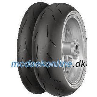 Continental ContiRaceAttack 2 ( 160/60 ZR17 TL 69W Baghjul, M/C, Gummiblanding Medium )