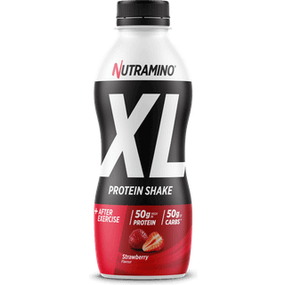 Proteinshake m. jordbærsmag