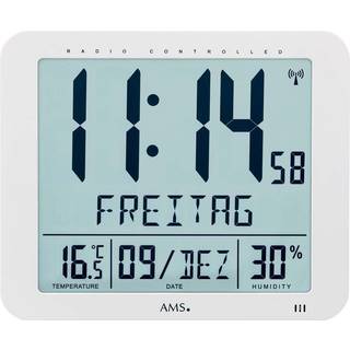 Digitalt Radiostyret Vægur - AMS 5886