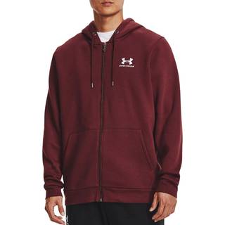 Sweatshirt med hætte Under Armour UA Essential Fleece FZ Hood-BLK 1373881-001 Størrelse M