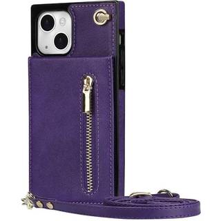 Zipper halskæde etui Apple iPhone 13 - Lilla