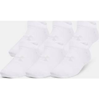 Strømper Under Armour UA Yth Essential No Show 6pk-BLK 1370543-001 Størrelse S