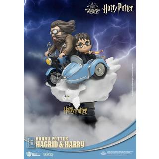 HARRY POTTER - Hagrid & Harry - Statue D-Stage New Ver. 15cm