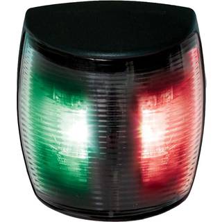 Kombinationslanterne til central montering Hella Naviled Pro, 2 W, 9 - 33 V, 112.5°, sort plast/akryl, 90 x 87 x 56 mm, rød/grøn, til både &lt;20 meter + lyskilde LED 2 x 1.1 W
